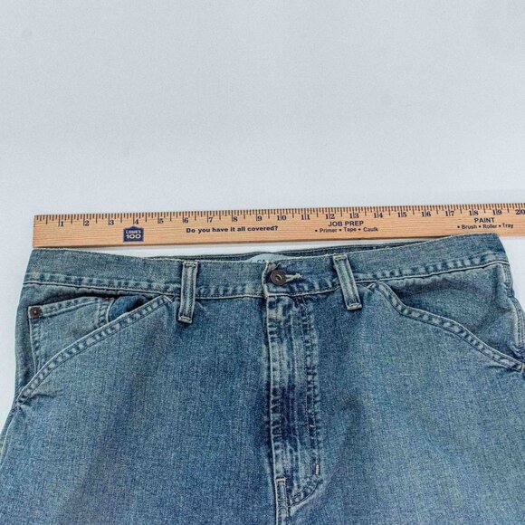 GAP Workwear Carpenter Jeans 38 x 27 Y2K VTG Streetwear Skate Hemmed - Picture 11 of 11